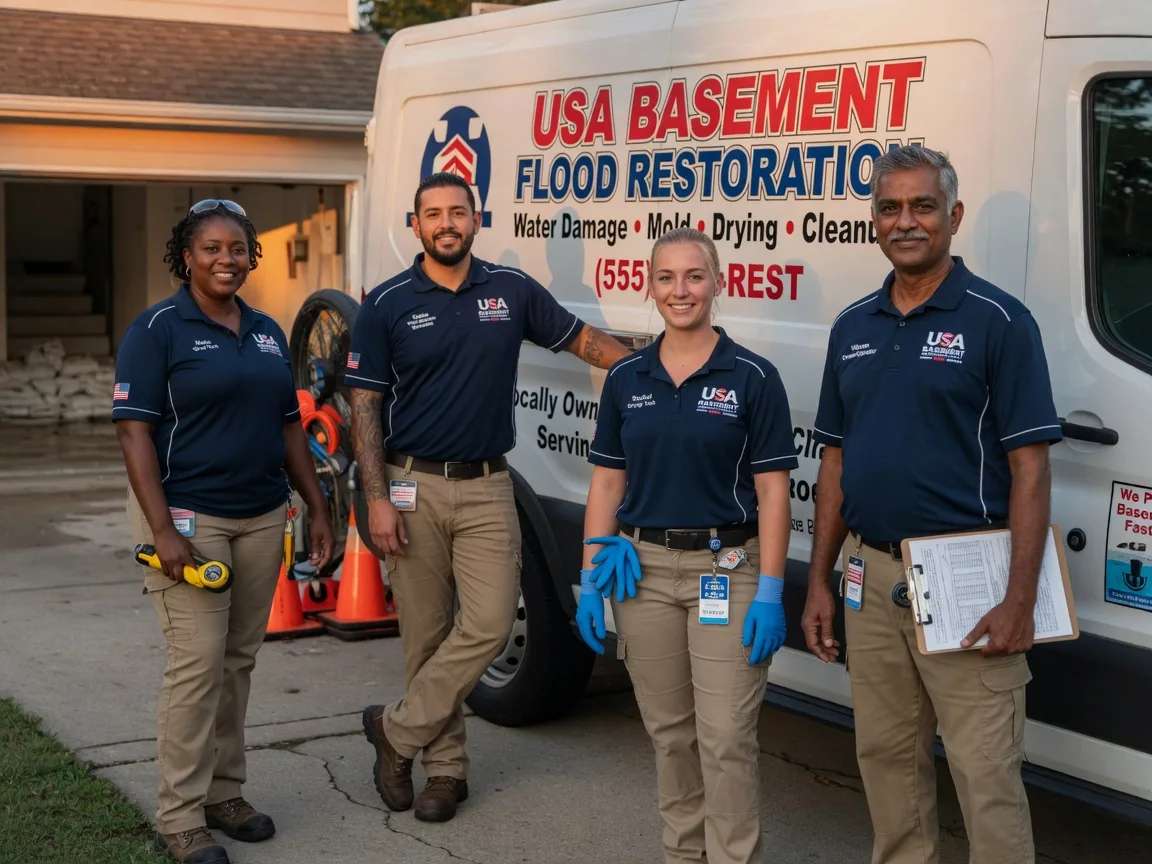 Basement Flood Cleanup company in Ganado, TX